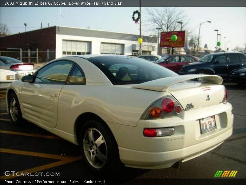 Dover White Pearl / Sand Blast 2003 Mitsubishi Eclipse GS Coupe