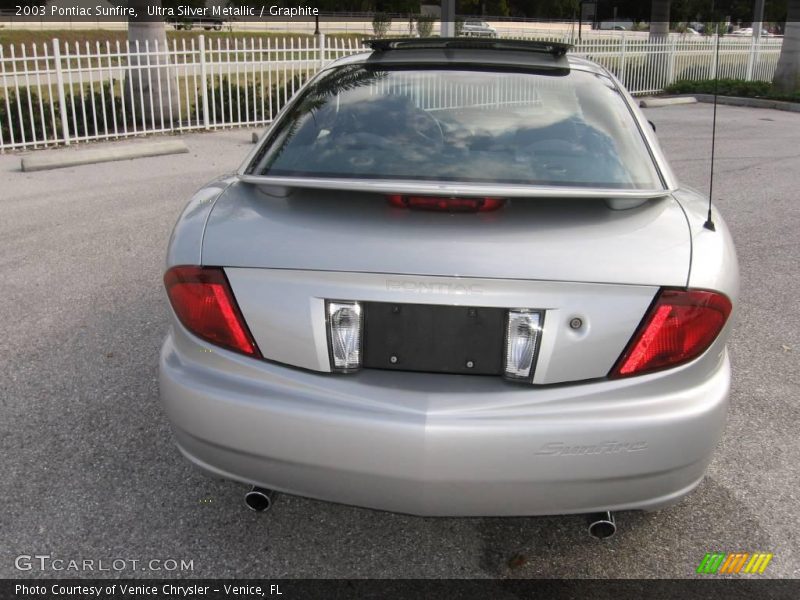 Ultra Silver Metallic / Graphite 2003 Pontiac Sunfire