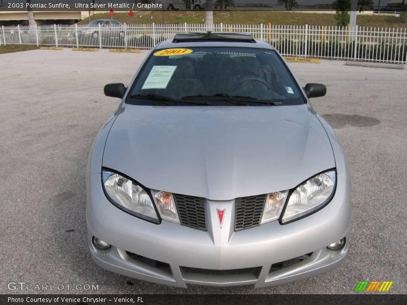 Ultra Silver Metallic / Graphite 2003 Pontiac Sunfire