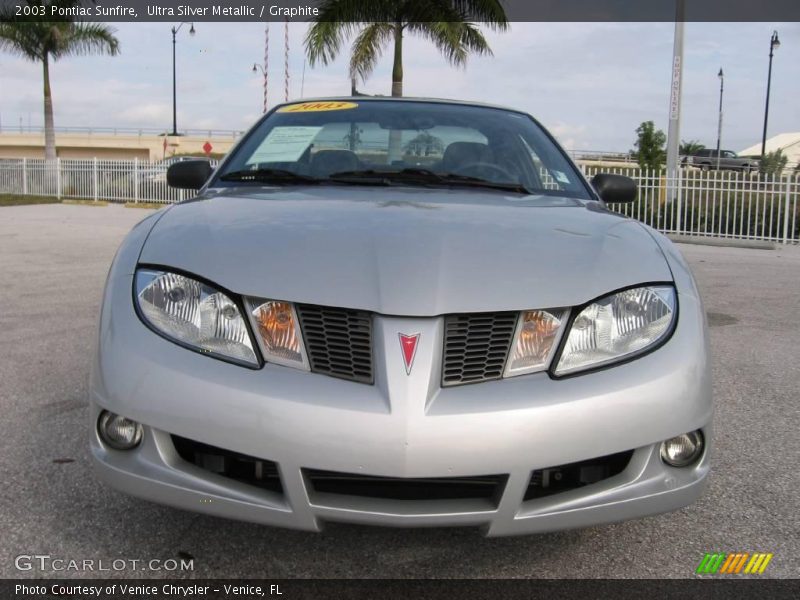 Ultra Silver Metallic / Graphite 2003 Pontiac Sunfire