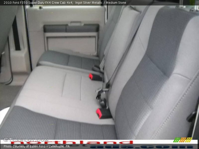 Ingot Silver Metallic / Medium Stone 2010 Ford F350 Super Duty FX4 Crew Cab 4x4