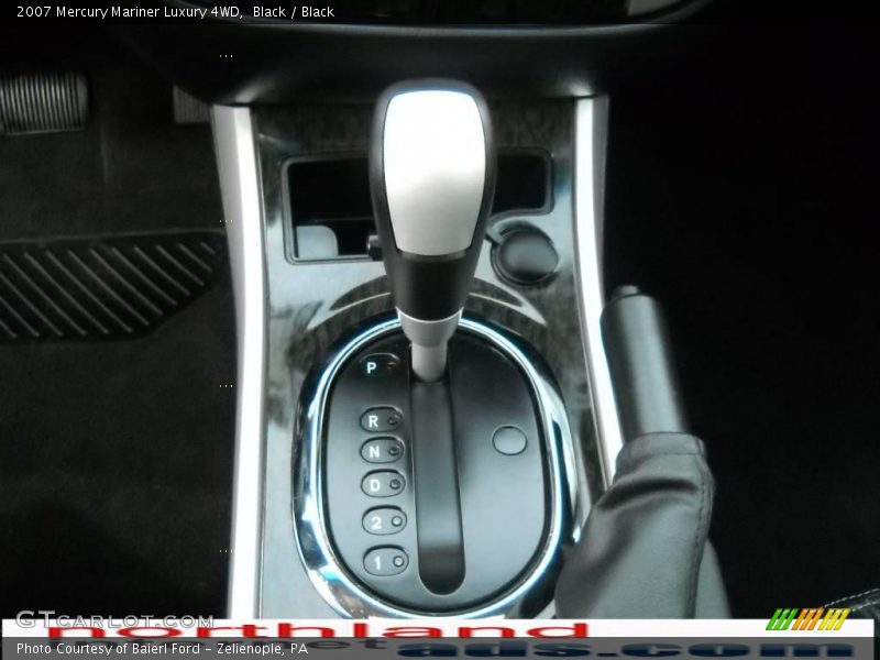 Black / Black 2007 Mercury Mariner Luxury 4WD