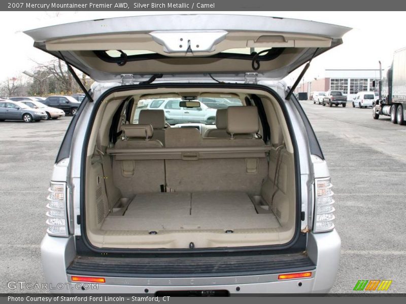 Silver Birch Metallic / Camel 2007 Mercury Mountaineer Premier AWD