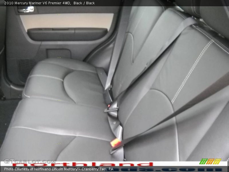 Black / Black 2010 Mercury Mariner V6 Premier 4WD