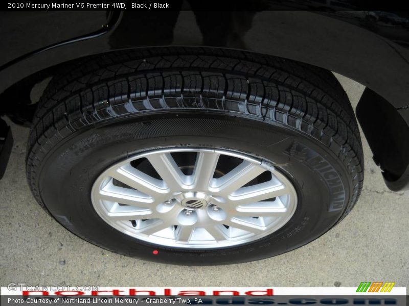 Black / Black 2010 Mercury Mariner V6 Premier 4WD