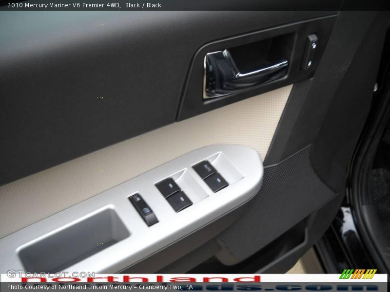 Black / Black 2010 Mercury Mariner V6 Premier 4WD