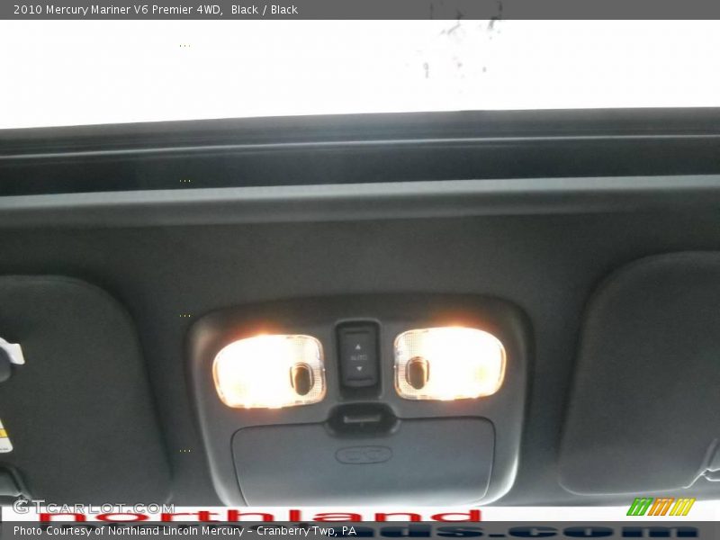 Black / Black 2010 Mercury Mariner V6 Premier 4WD