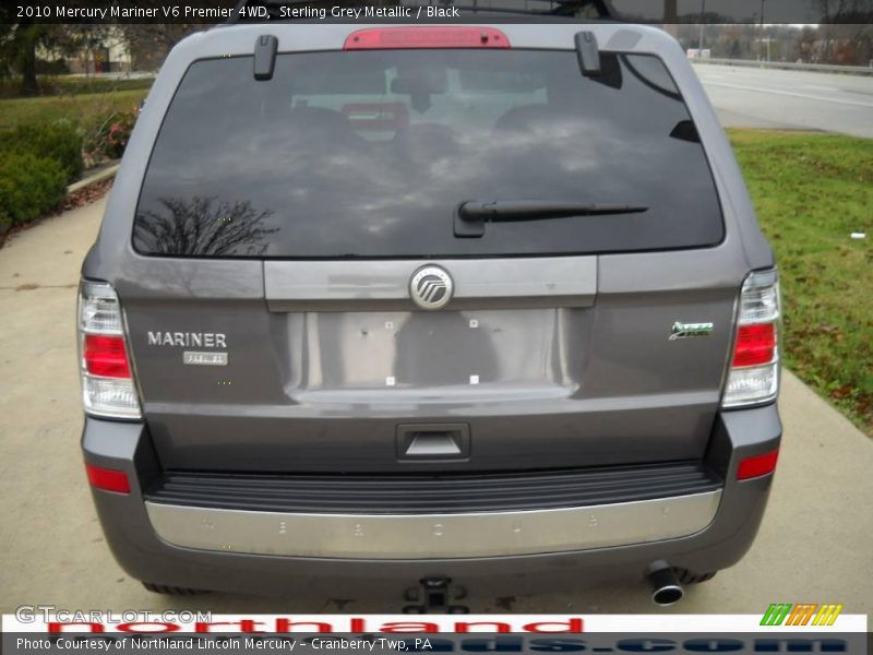 Sterling Grey Metallic / Black 2010 Mercury Mariner V6 Premier 4WD