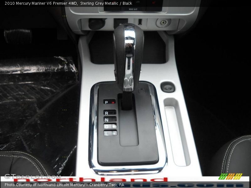 Sterling Grey Metallic / Black 2010 Mercury Mariner V6 Premier 4WD