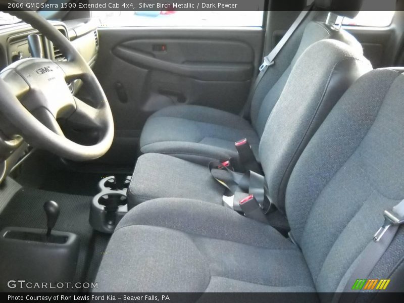 Silver Birch Metallic / Dark Pewter 2006 GMC Sierra 1500 Extended Cab 4x4