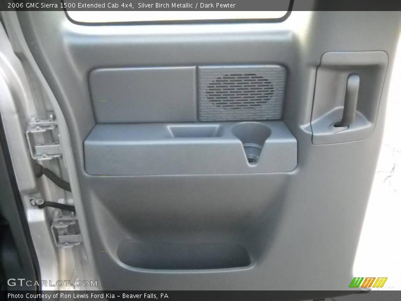 Silver Birch Metallic / Dark Pewter 2006 GMC Sierra 1500 Extended Cab 4x4