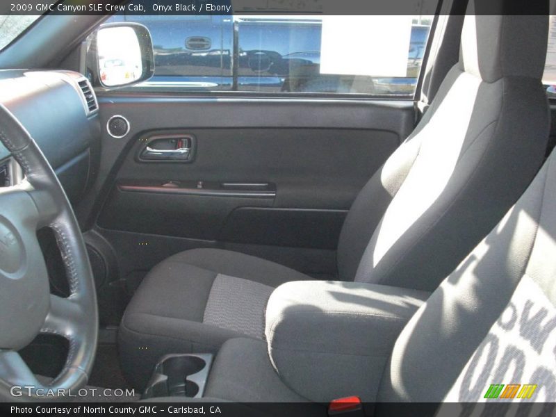 Onyx Black / Ebony 2009 GMC Canyon SLE Crew Cab