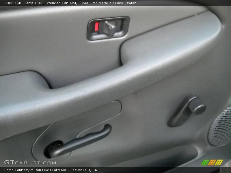Silver Birch Metallic / Dark Pewter 2006 GMC Sierra 1500 Extended Cab 4x4