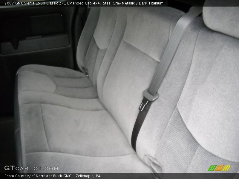 Steel Gray Metallic / Dark Titanium 2007 GMC Sierra 1500 Classic Z71 Extended Cab 4x4