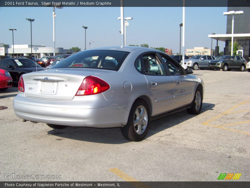 Silver Frost Metallic / Medium Graphite 2001 Ford Taurus