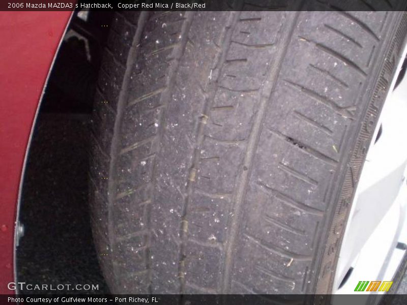 Copper Red Mica / Black/Red 2006 Mazda MAZDA3 s Hatchback