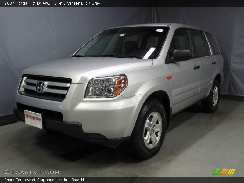Billet Silver Metallic / Gray 2007 Honda Pilot LX 4WD