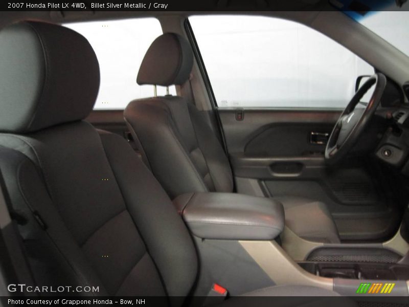 Billet Silver Metallic / Gray 2007 Honda Pilot LX 4WD