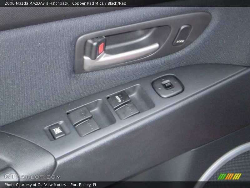 Copper Red Mica / Black/Red 2006 Mazda MAZDA3 s Hatchback