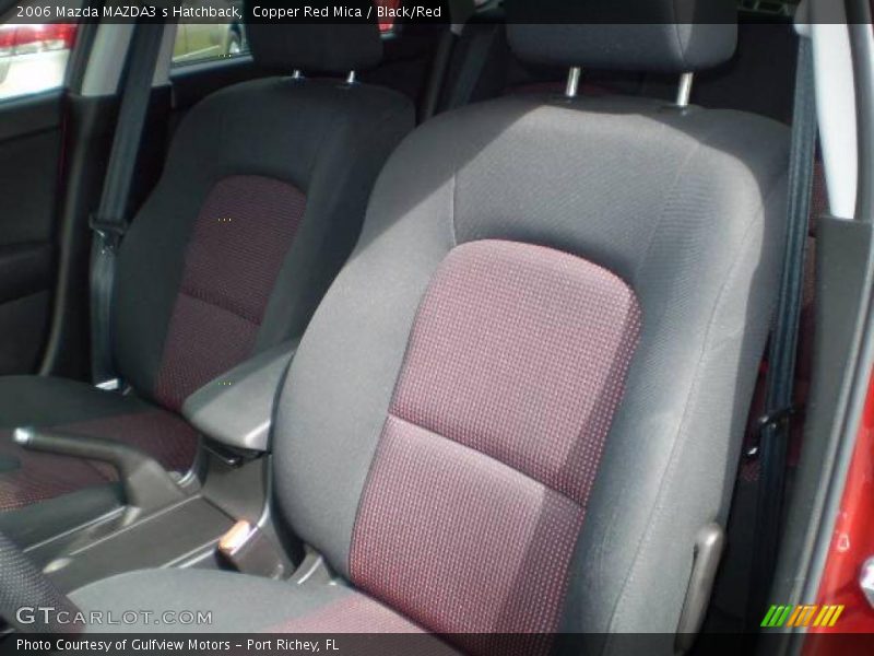 Copper Red Mica / Black/Red 2006 Mazda MAZDA3 s Hatchback