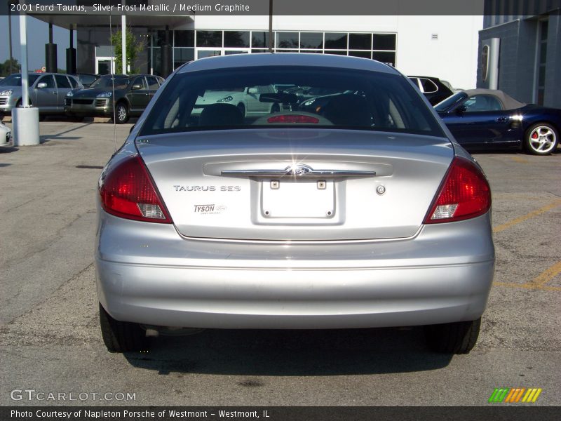 Silver Frost Metallic / Medium Graphite 2001 Ford Taurus