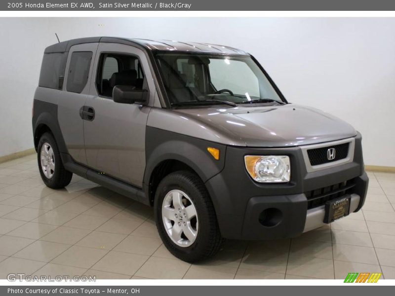 Satin Silver Metallic / Black/Gray 2005 Honda Element EX AWD
