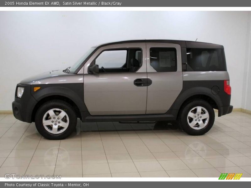 Satin Silver Metallic / Black/Gray 2005 Honda Element EX AWD