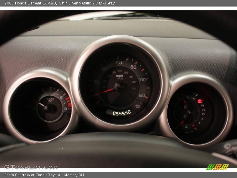 Satin Silver Metallic / Black/Gray 2005 Honda Element EX AWD