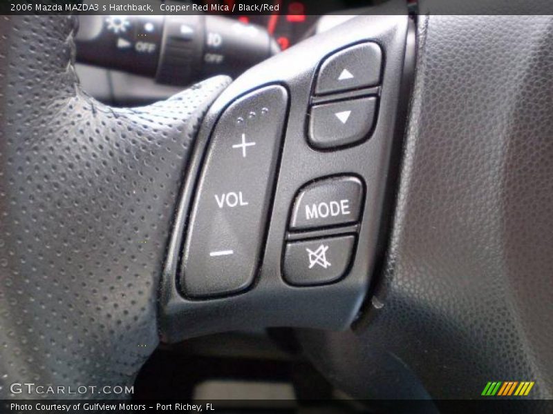 Copper Red Mica / Black/Red 2006 Mazda MAZDA3 s Hatchback