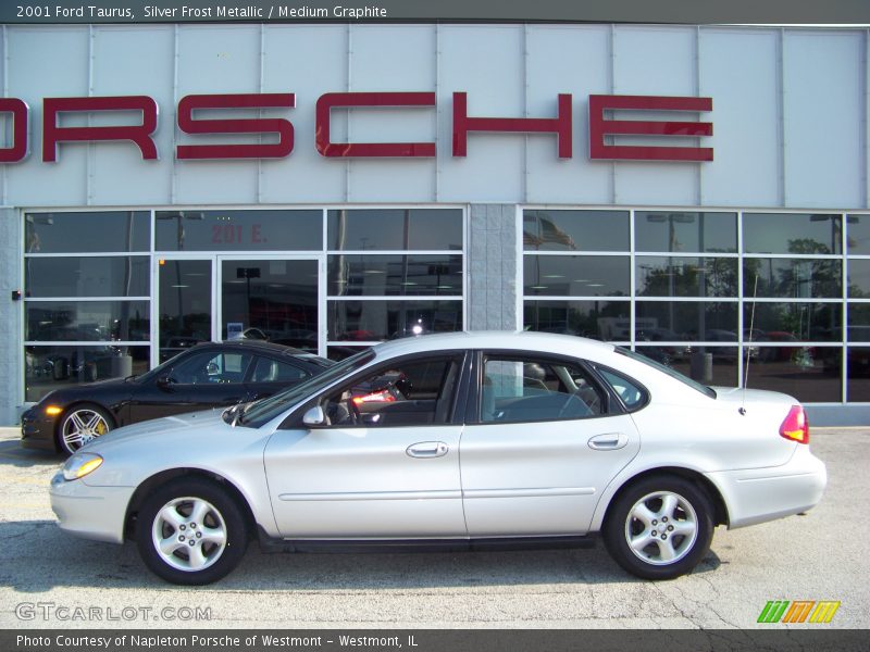 Silver Frost Metallic / Medium Graphite 2001 Ford Taurus