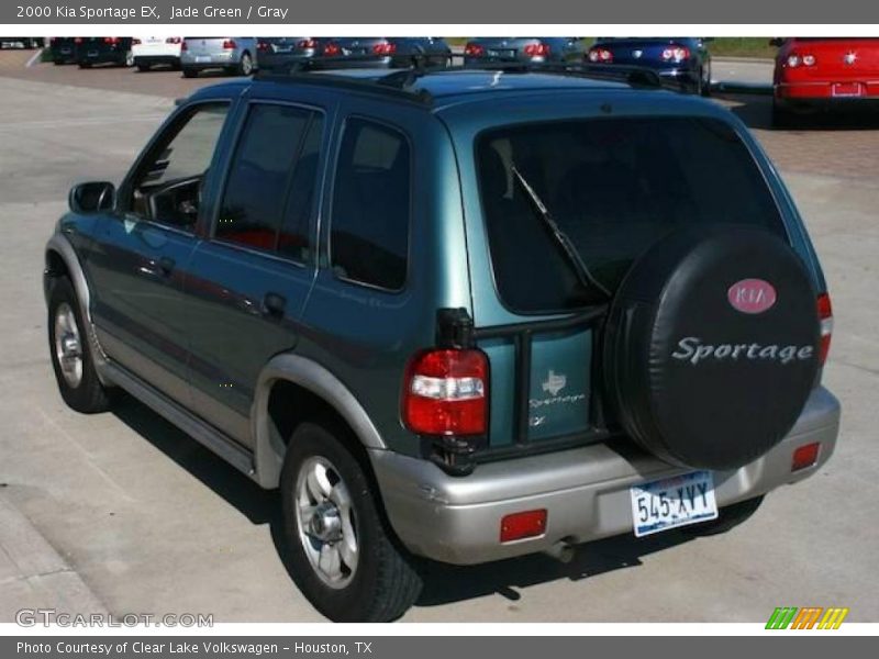 Jade Green / Gray 2000 Kia Sportage EX