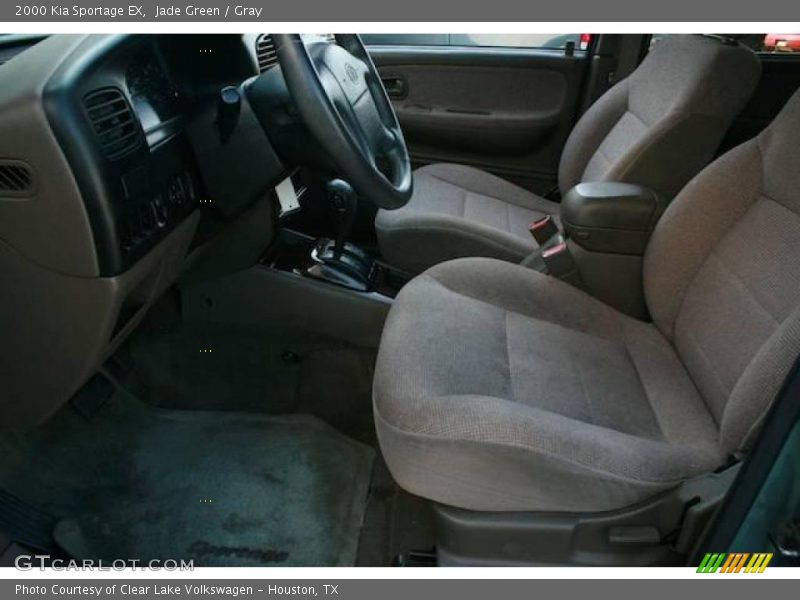 Jade Green / Gray 2000 Kia Sportage EX