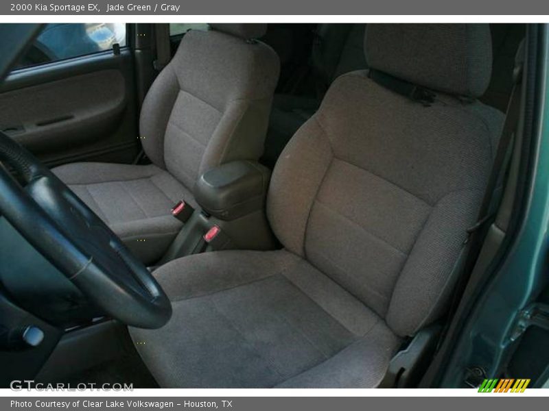 Jade Green / Gray 2000 Kia Sportage EX