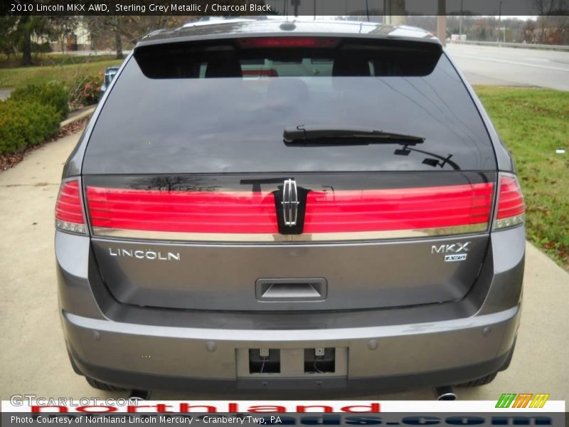 Sterling Grey Metallic / Charcoal Black 2010 Lincoln MKX AWD