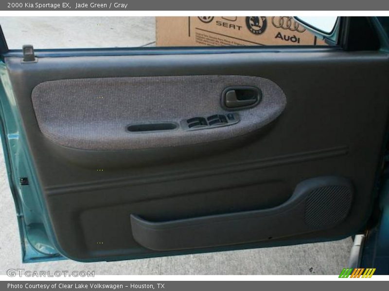 Jade Green / Gray 2000 Kia Sportage EX
