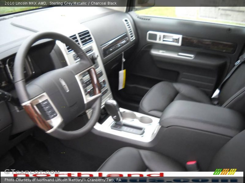 Sterling Grey Metallic / Charcoal Black 2010 Lincoln MKX AWD
