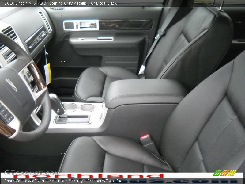 Sterling Grey Metallic / Charcoal Black 2010 Lincoln MKX AWD
