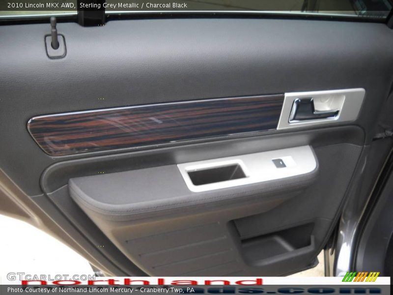 Sterling Grey Metallic / Charcoal Black 2010 Lincoln MKX AWD