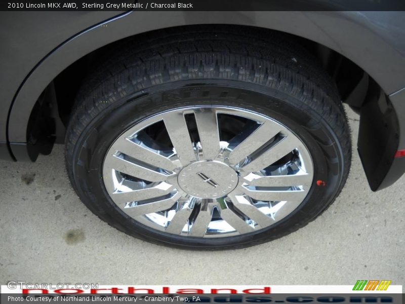 Sterling Grey Metallic / Charcoal Black 2010 Lincoln MKX AWD