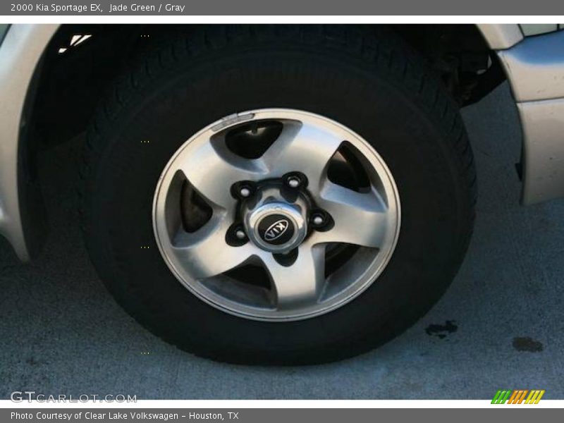Jade Green / Gray 2000 Kia Sportage EX