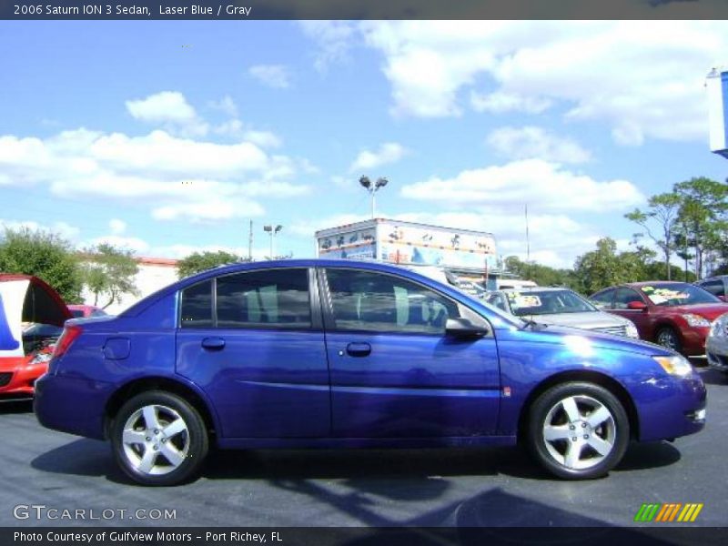 Laser Blue / Gray 2006 Saturn ION 3 Sedan