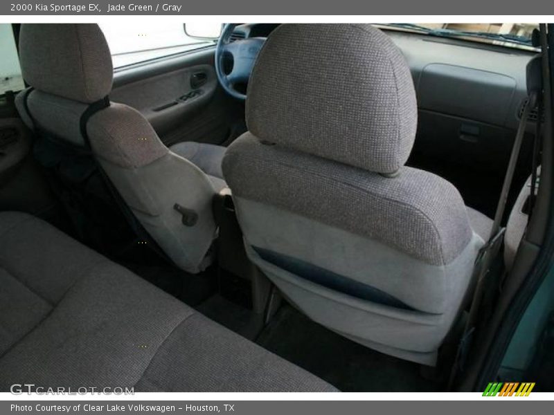 Jade Green / Gray 2000 Kia Sportage EX
