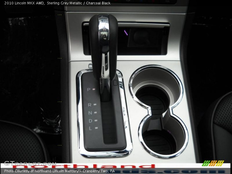 Sterling Grey Metallic / Charcoal Black 2010 Lincoln MKX AWD
