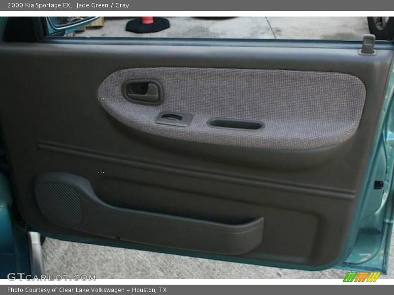 Jade Green / Gray 2000 Kia Sportage EX