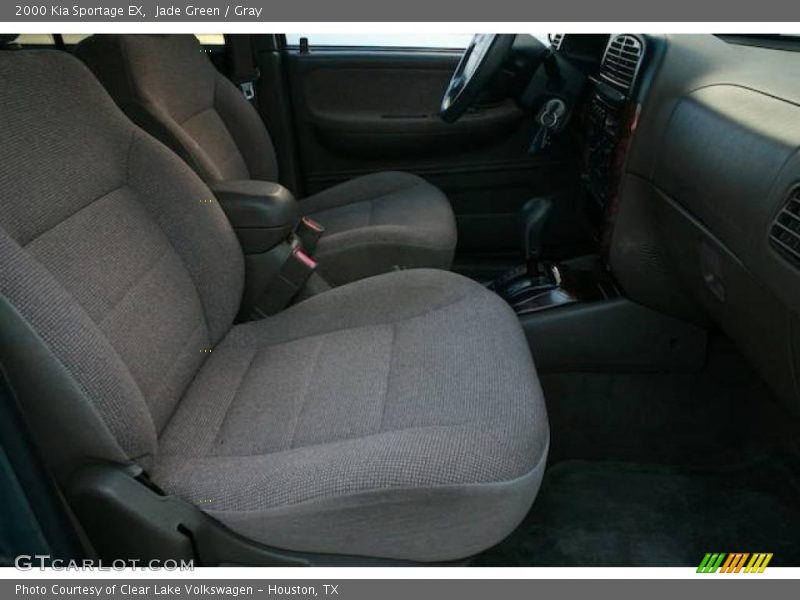 Jade Green / Gray 2000 Kia Sportage EX