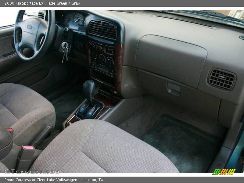 Jade Green / Gray 2000 Kia Sportage EX
