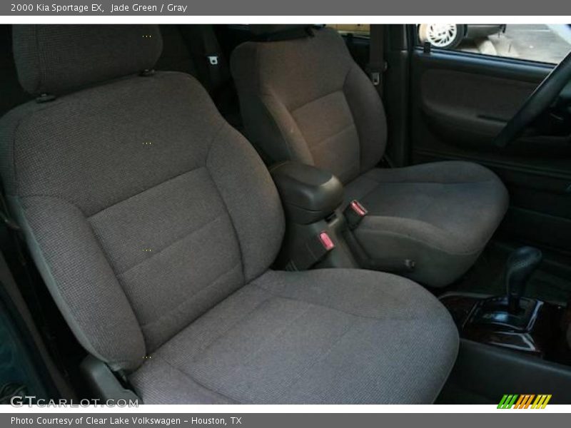 Jade Green / Gray 2000 Kia Sportage EX
