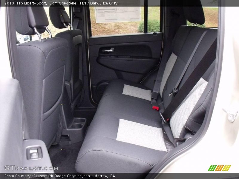 Light Graystone Pearl / Dark Slate Gray 2010 Jeep Liberty Sport