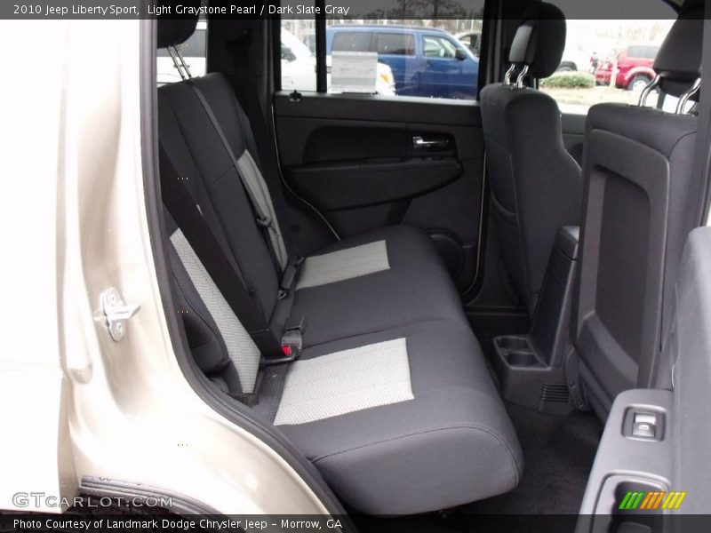 Light Graystone Pearl / Dark Slate Gray 2010 Jeep Liberty Sport
