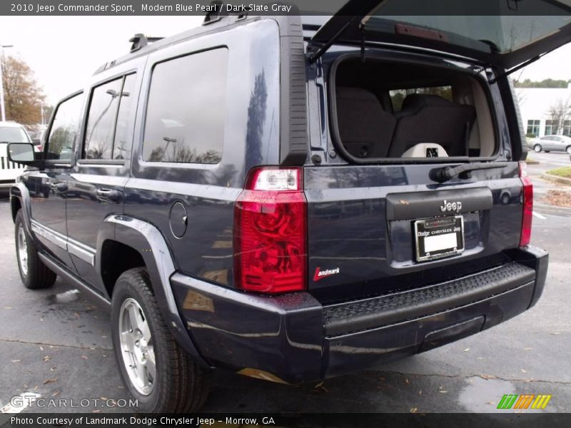 Modern Blue Pearl / Dark Slate Gray 2010 Jeep Commander Sport